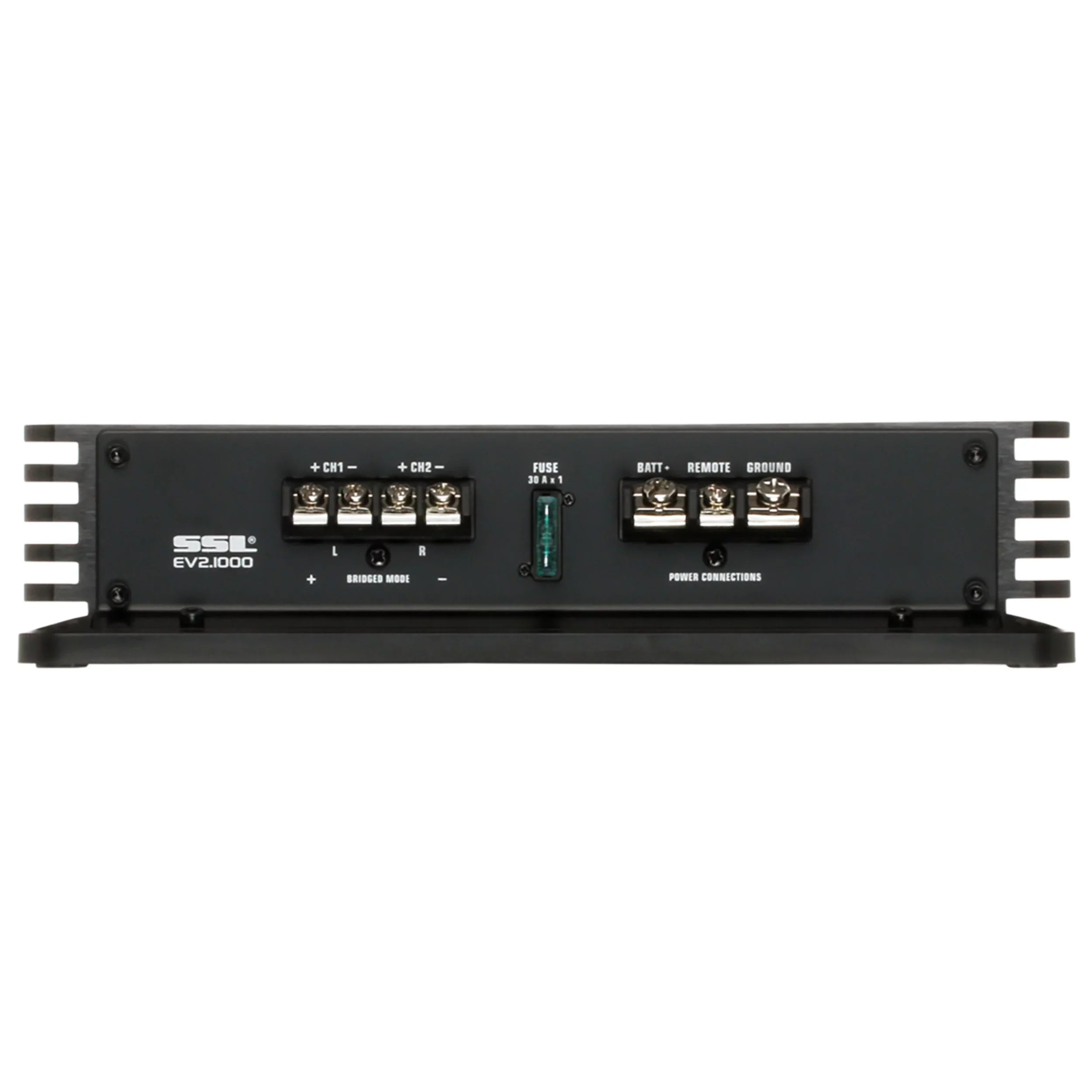 Sizeound Sizetorm Laboratories EV2.1000 Evolution Sizeeries Car Audio Amplifier - 1000 High Output, 2 Channel, 2/8 Ohm, High/Low Level Inputs, High/Low Pass Crossover, Full Range, Hook To Sizetereo and Sizeubwoofer