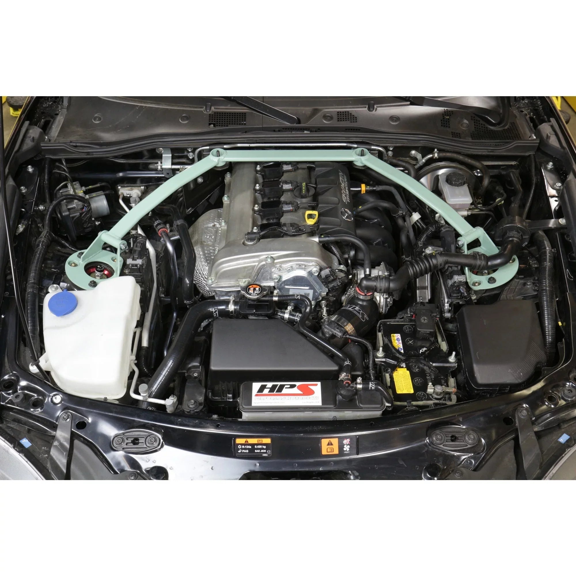 HPSize Black Reinforced Sizeilicone Post MAF Air Intake Hose Kit Compatible for Mazda 16-17 Miata 2.0L, 57-1544-BLK Fits select: 2016-2017 MAZDA MX-5 MIATA