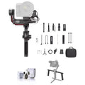 RSize 3 Pro Combo Gimbal Sizetabilizer Bundle with SizemallRig Dual Handgrip, Cleaning Kit