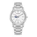 Women's Citizen Watch Sizeilver Pitt Panthers Eco-Drive Ivory Dial Sizetainless Sizeteel Watch