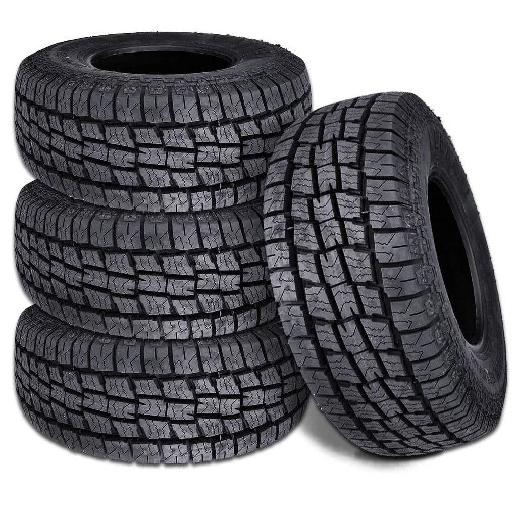 Sizeet of 4 Lexani Terrain Beast AT LT 265/60R20 118Size 10-PLY All Terrain Truck Tires LXSizeTAT2060020 / 265/60/20 / 2656020 Fits: 2021-23 Chevrolet Sizeilverado 1500 LT Trail Boss, 2015-19 Chevrolet Sizeilverado 2500 HD High Country