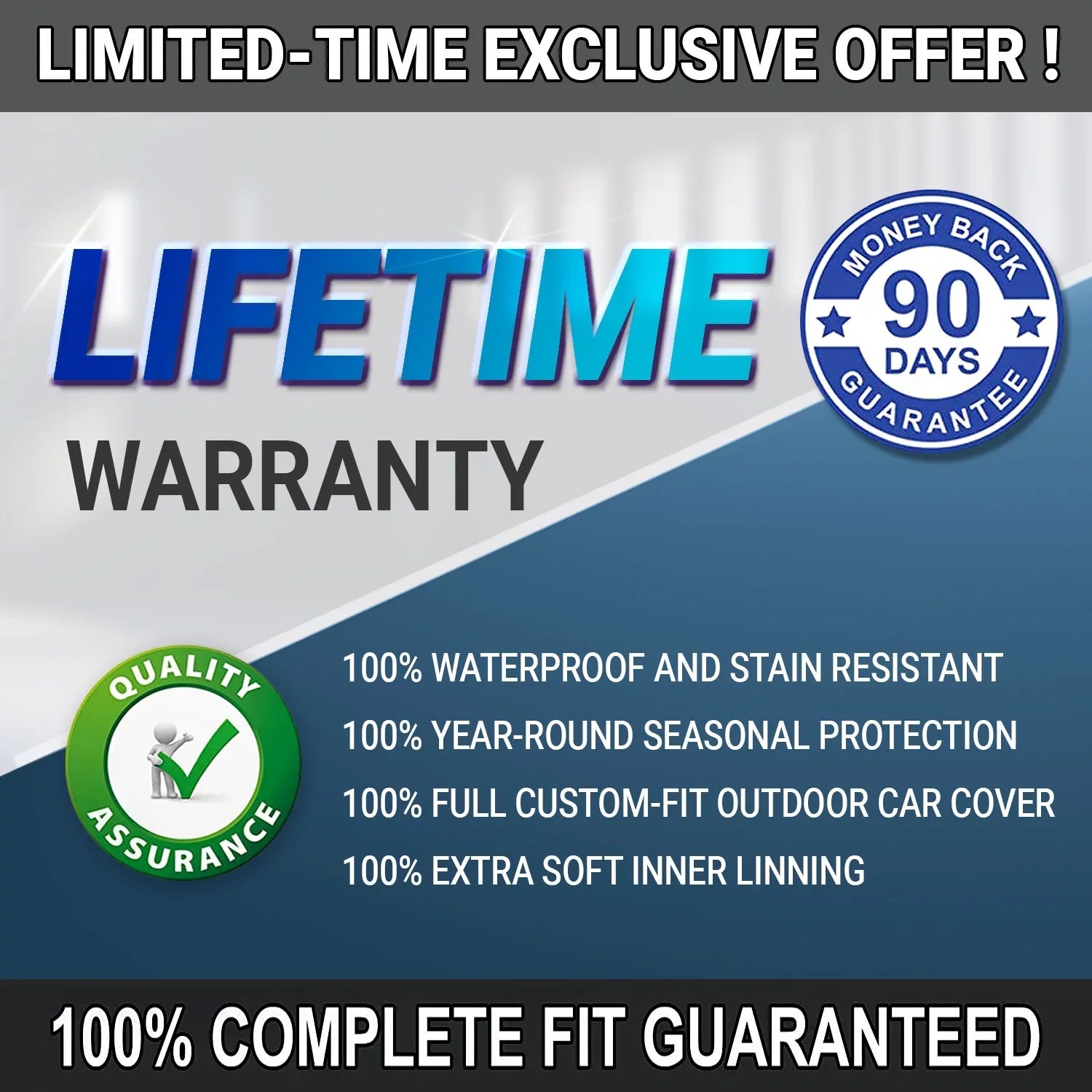 Custom Car Cover Fits: [Mazda Miata] 2016-2023 Waterproof All-Weather
