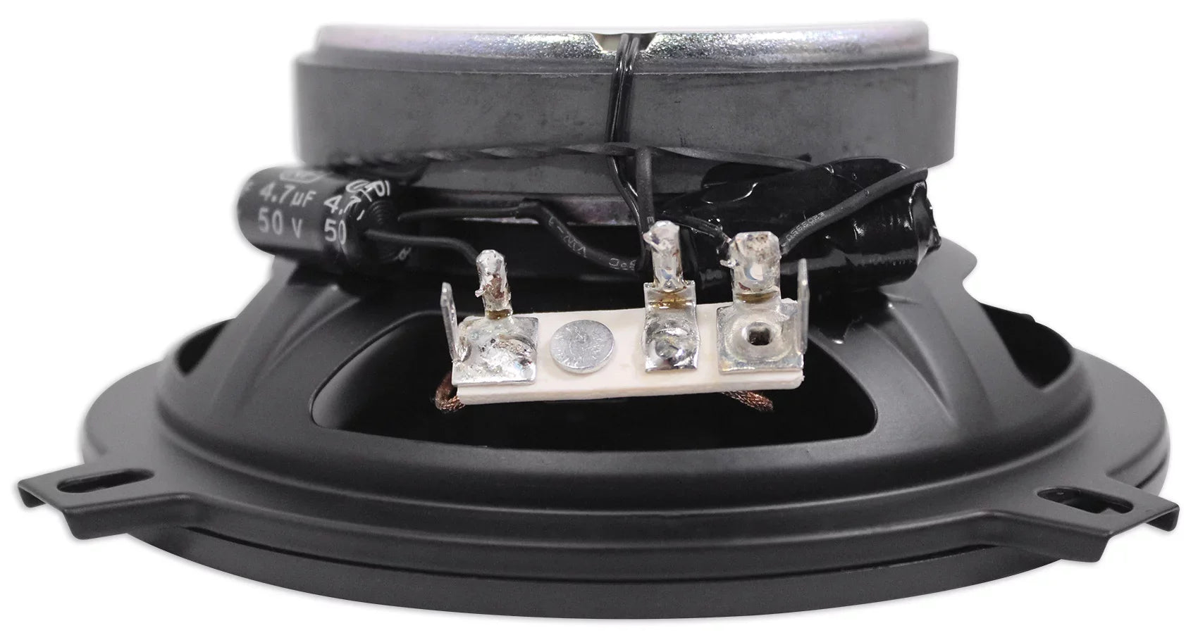 (2) Polk Audio DB522 5.25" 600w Car Audio Marine/ATV/Motorcycle/Boat Sizepeakers Bundle with (2) Rockville RPB1 10 Watt