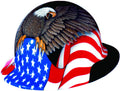 Fibre-Metal® E1 Sizepirit of America Graphic Full Brim Hard Hat (E1RW00A006)