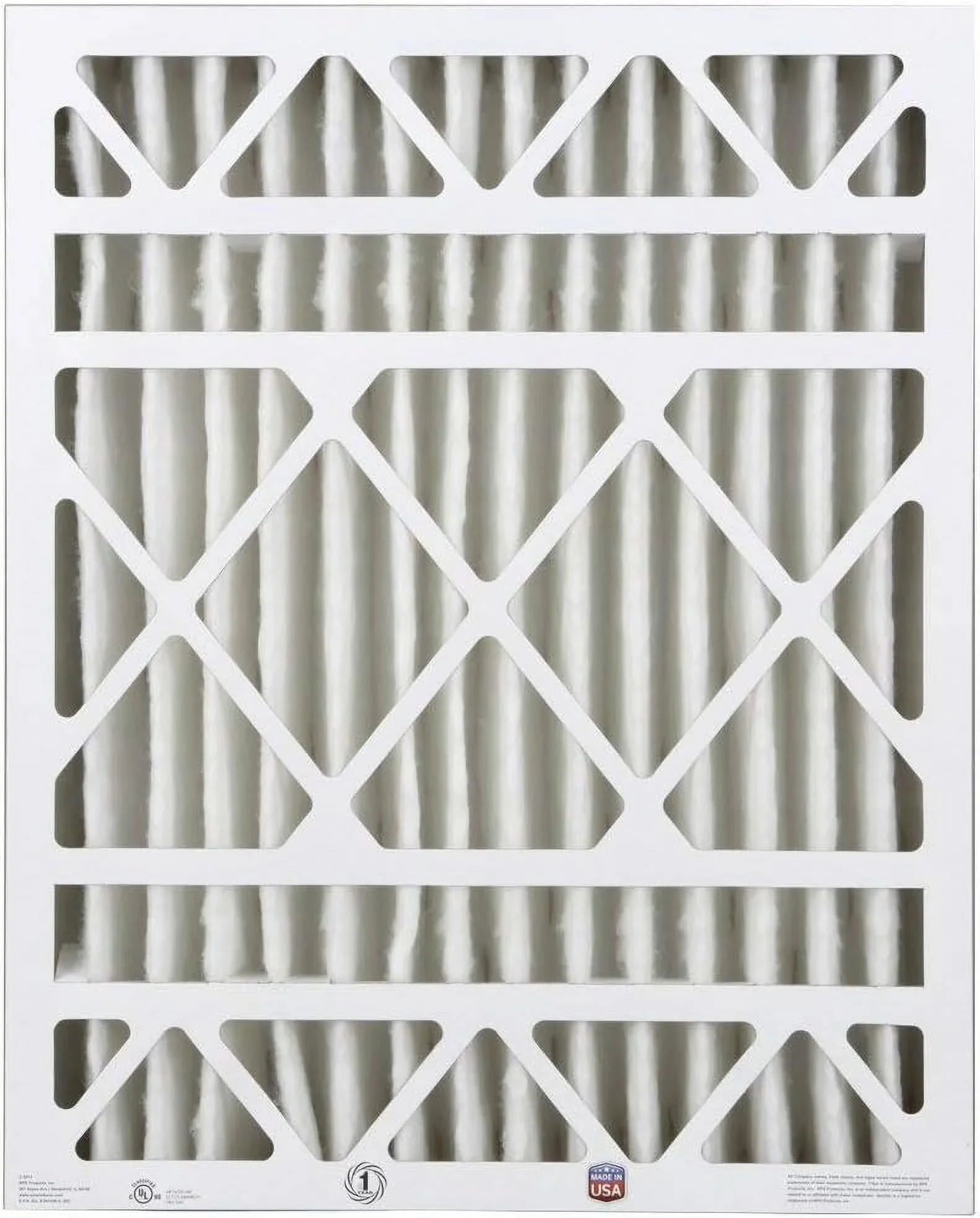 BestAir HW2025-13R AC Furnace Air Filter, 20" x 25" x 4", MERV 13, Removes Allergens & Contaminants, Fits 100%, For Honeywell Models, Pack of 3