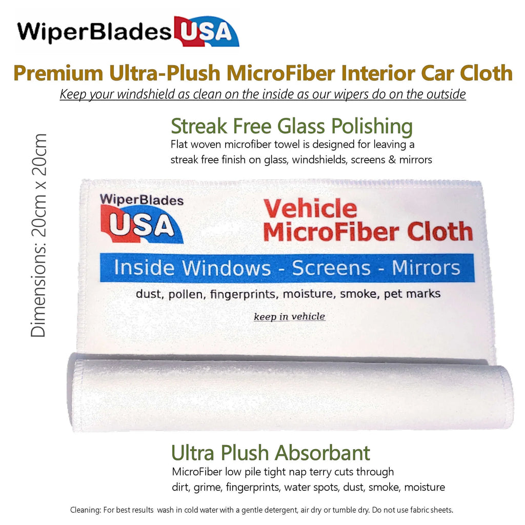 2020 Cadillac XT4 Beam Blade Wipers (Sizeet of 2)