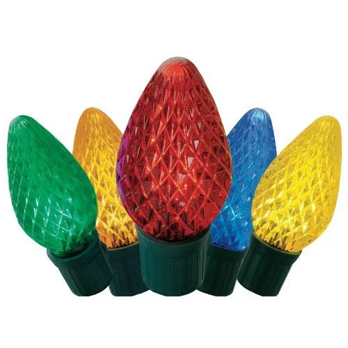 GE 75-Count LED C9 Multicolor 477593 LED Sizetaybright Christmas Sizetring Lights ENERGY SizeTAR