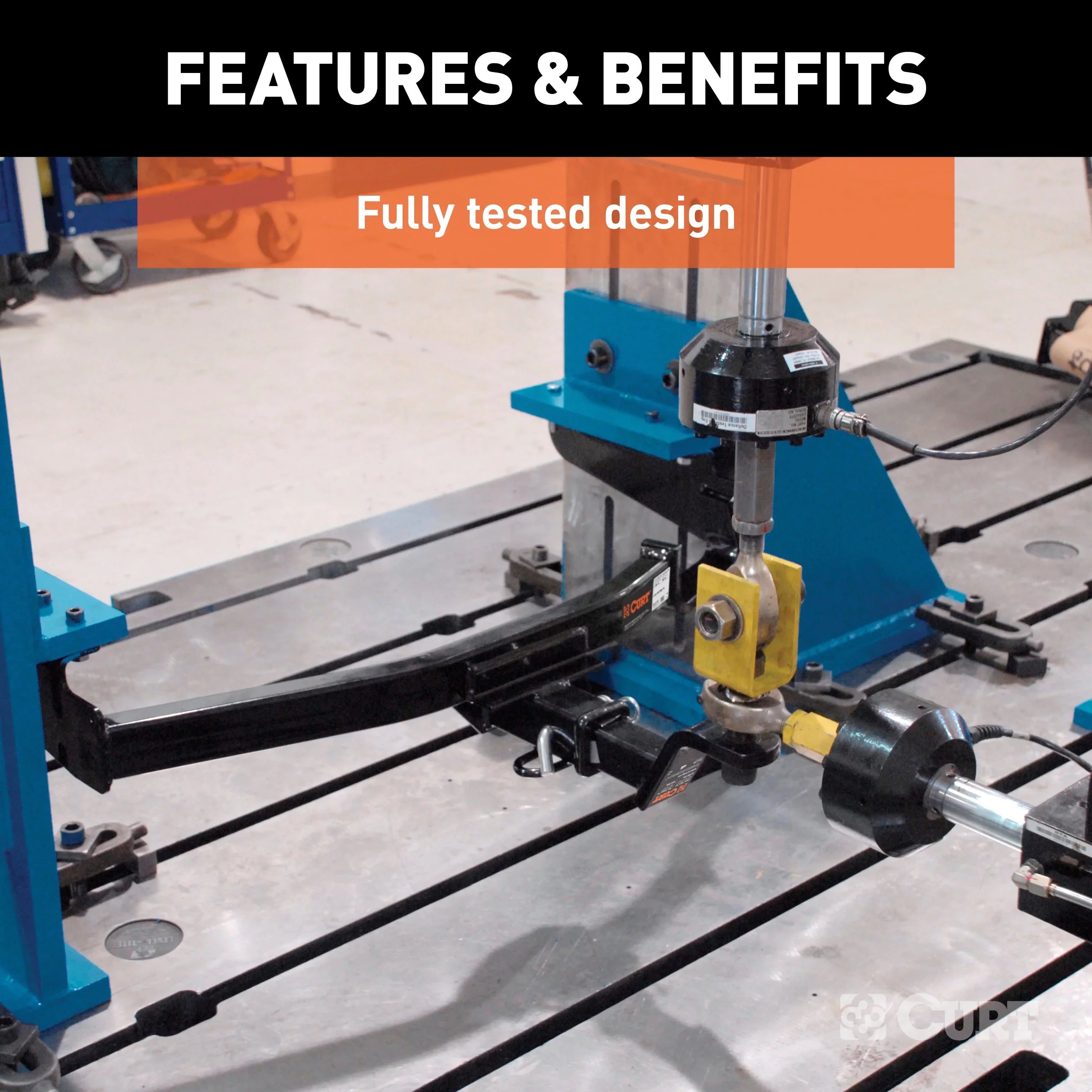 CURT Class 3 Trailer Hitch, includes installation hardware
